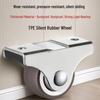 Silent Rubber Pulley with Bearing - Directional Tatami Caster Wheel