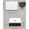 Multifold Hand Towel Dispenser, Hold 200 Paper Towels - Compatible with Z Fold Paper Towel Folded to 24x8 cm