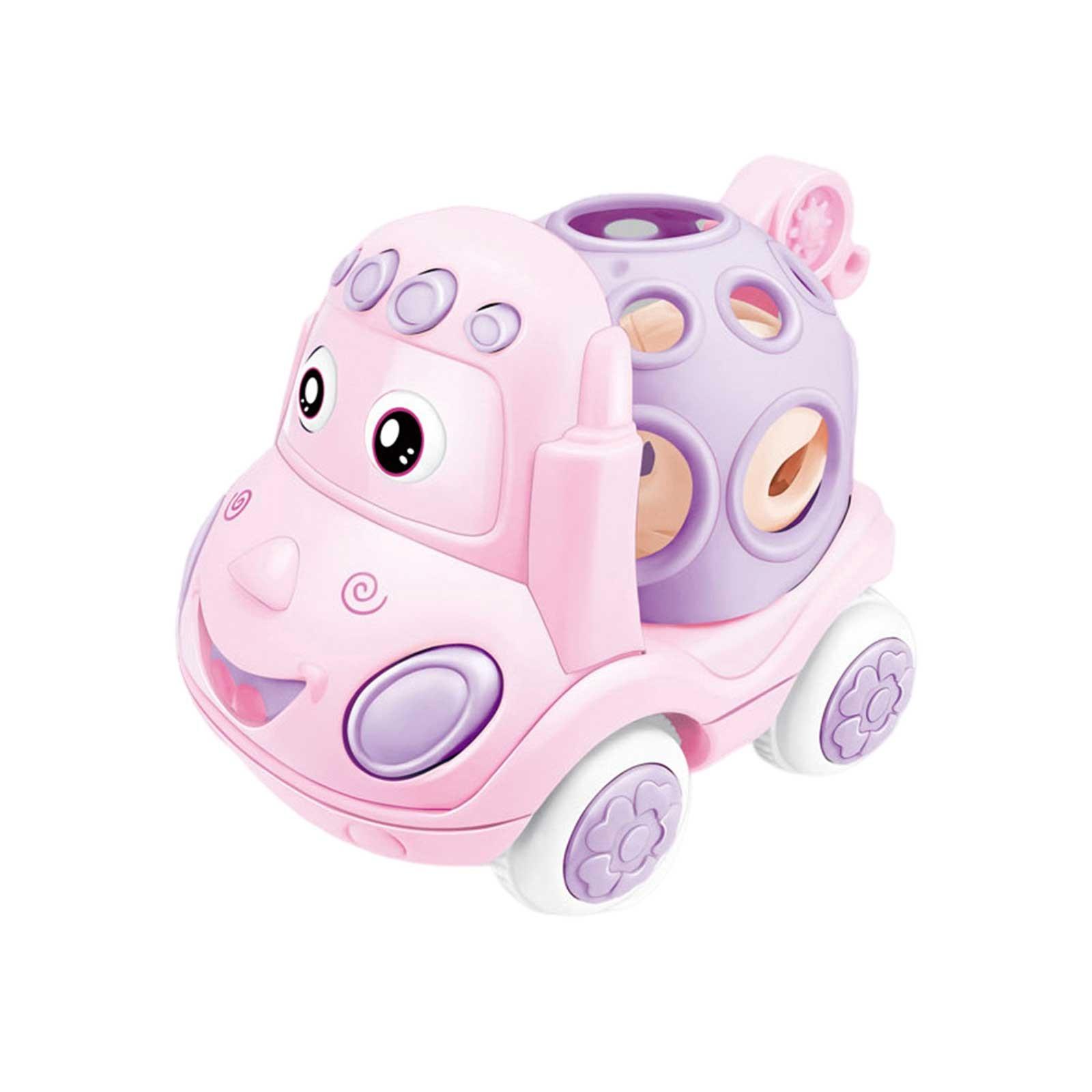 

Детская машинка со звуком, движущимся и заводящимся вручную звонком — отличный развивающий продукт, который понравится как мальчикам, так и девочкам! One Size