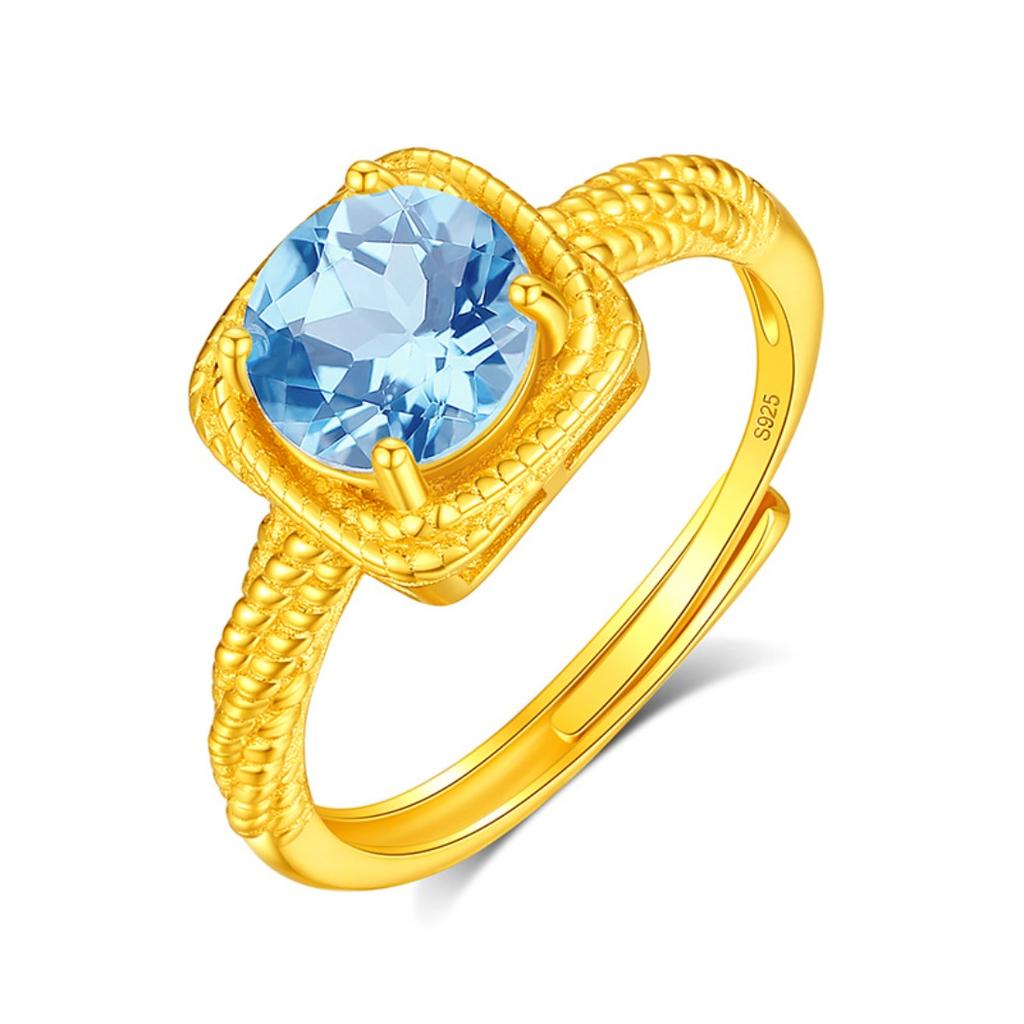 S925 Sterling Silver Ring Women Simple Stylish Daily Wear Finger Ring