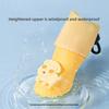 Cross-border Cartoon High-top Pet Silicone Rain Shoes Puppy Dog Going Out Non-slip Wear-resistant Waterproof Dog Shoes Teddy Foot Cover