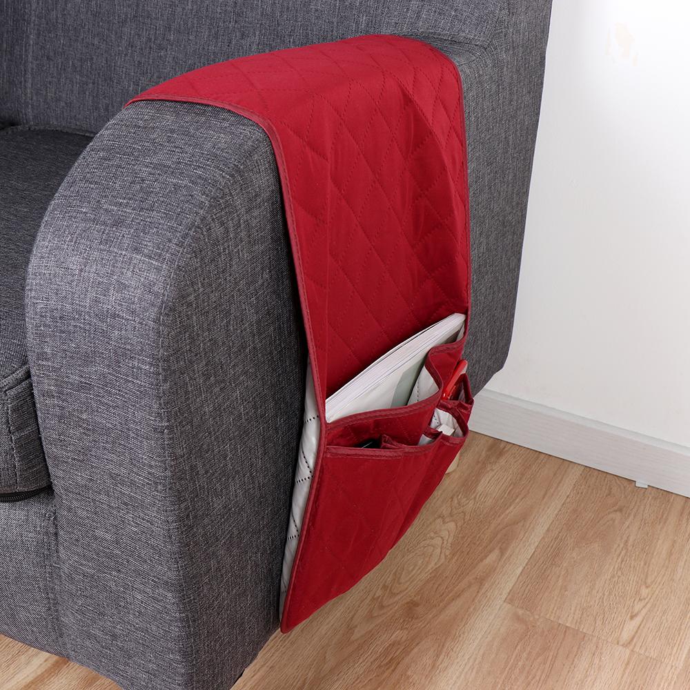 & Living Remote Control Bedside Storage Organizer Sofa Storage Bag Storage Pockets Hanging Bags