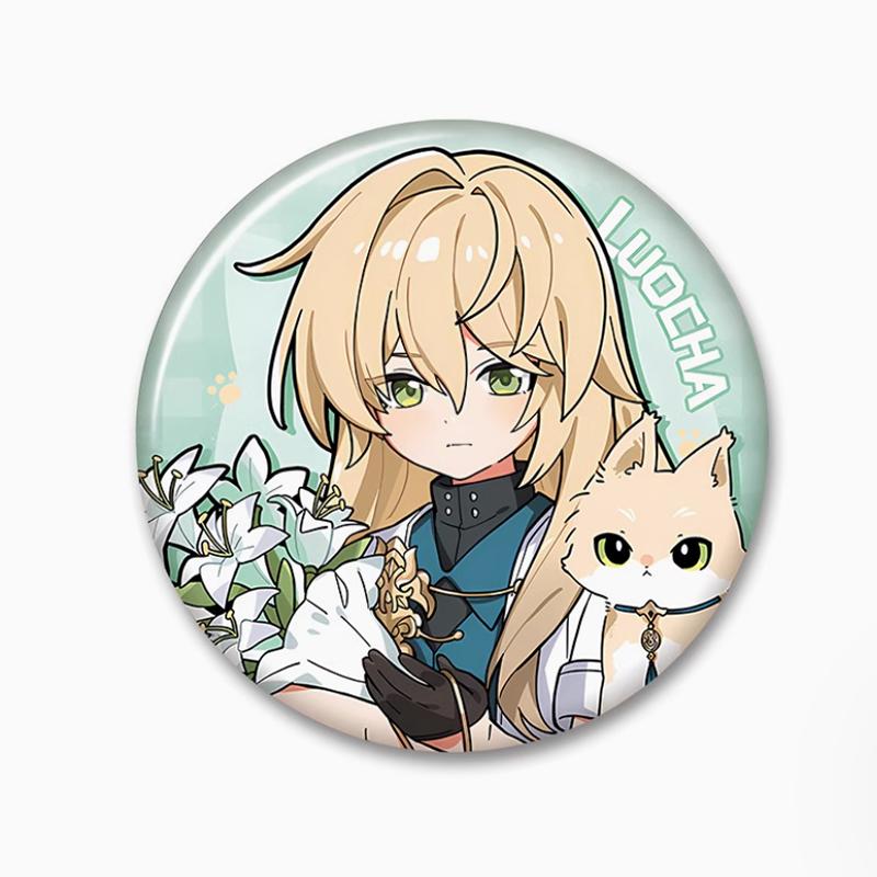 

Game Honkai Star Rail Seele Blade Kafka Luocha Silver Wolf Jing Yuan Cosplay Badge Kawaii Brooch Lapel Pins Bag Accessories Prop