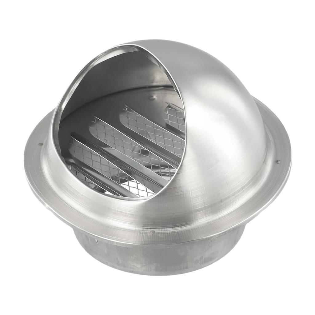 Stainless Steel Exterior Wall Air Outlet Grille Round Heating Cooling Vent Cover Compatible With All Tumble Dryer Vents/hose