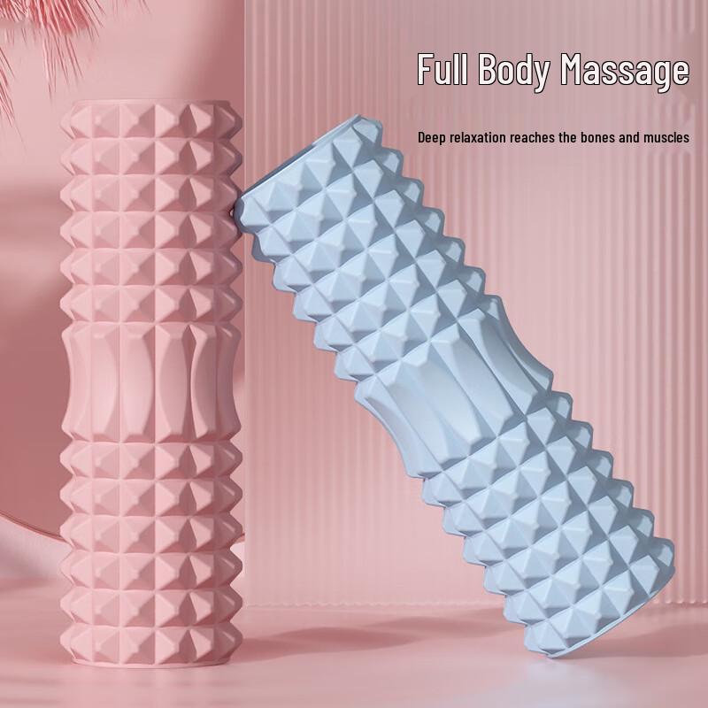 Crescent Yoga Foam Roller Set