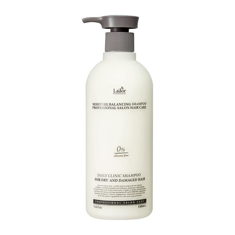 Bezsilikonový hydratační šampon Moisture Balancing Shampoo Lador 530 ml