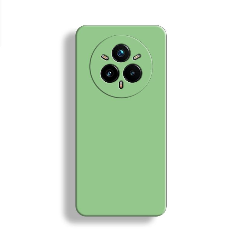 

Для Realme 14 Pro+ Чехол Realme 14 Pro Plus Чехол 6,83 дюйма Оригинальный жидкий силиконовый резиновый противоударный бампер для Realme 14 Pro For Realme 14ProPlus зелёный