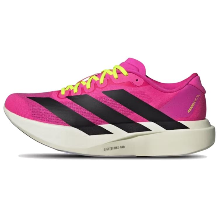adidas  Adizero Evo SL Lucid Pink Black Women Sneakers Core-Black Cloud-White JS4455 36⅔