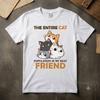 Cats Funny Kitten Pet Owner Animal Lover Gift Graphic Unisex T-shirt