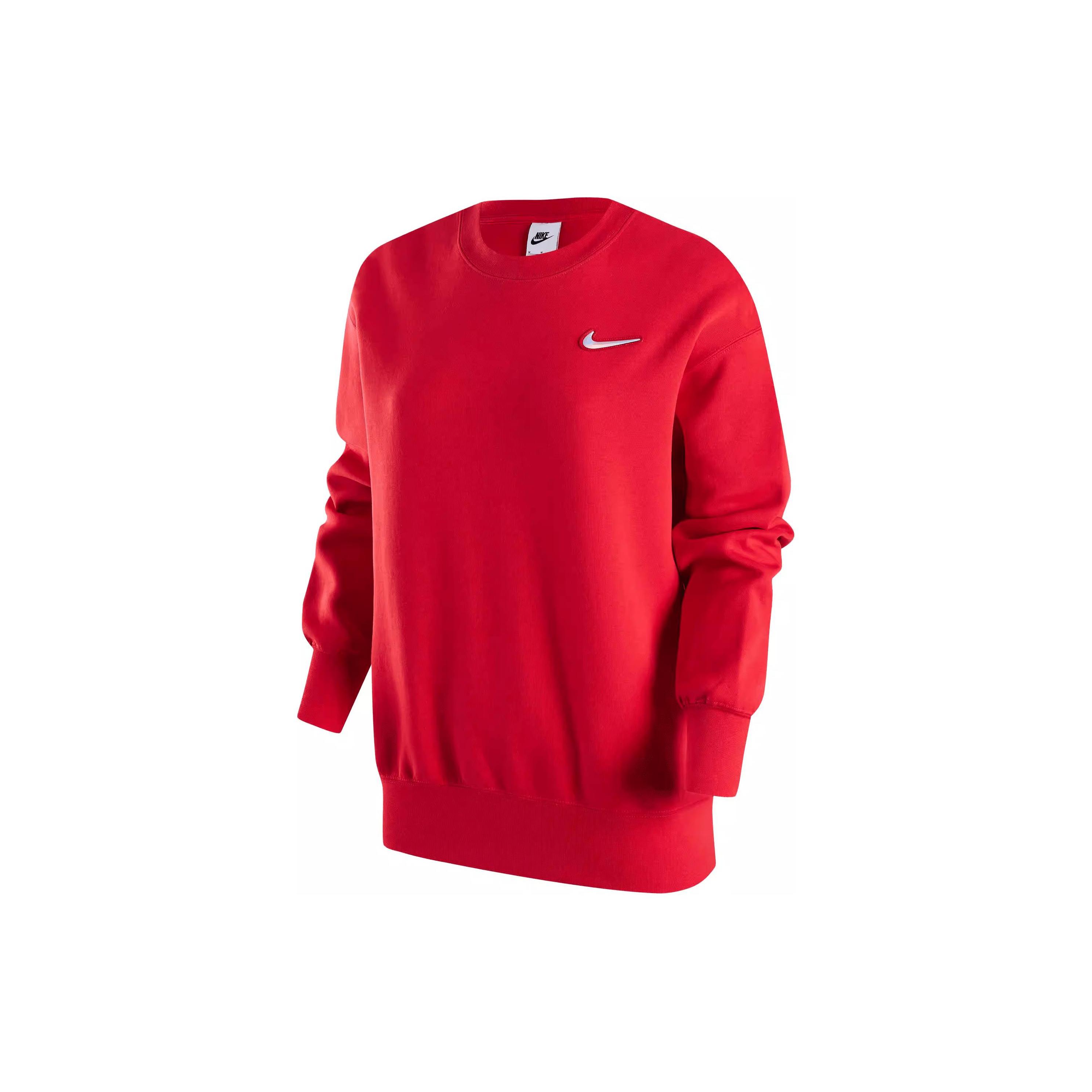 

New Nike Dragon New Year s Collection Sweatshirt Women s University Red FZ6537-657 M