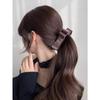 1PC  Solid Color Fashion Fabric Bow Banana Hair Clips Hairpin for Women Back Head Ponytail Headdress  Hair Accessories