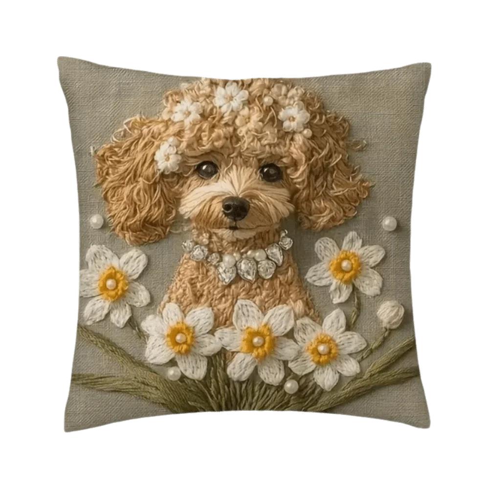 New High Quality Super Soft Pillowcase Simulated Embroidery 2D Pattern Pillow Case Cute Animals 45x45 Cushion Cover Home Decor