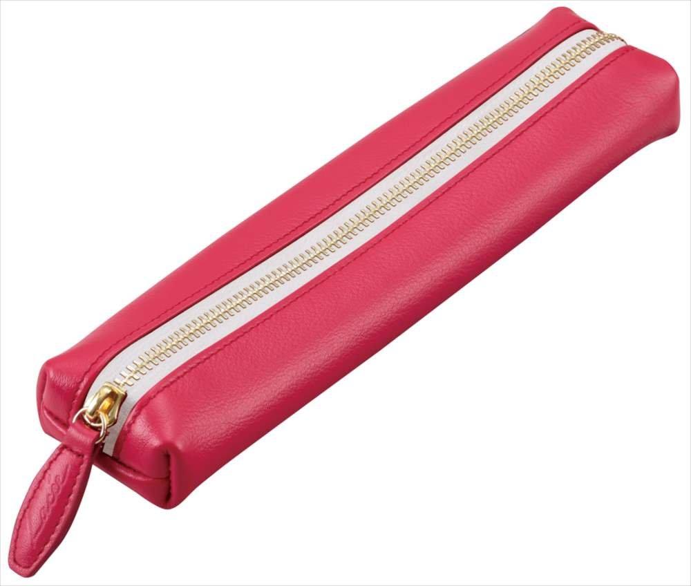Raymay Fujii Pen Genuine Pink NF2402P Case, Leather,