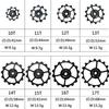 Mountain Bike Ceramic Jockey Wheel Rear Derailleur Pulley 10T-17T