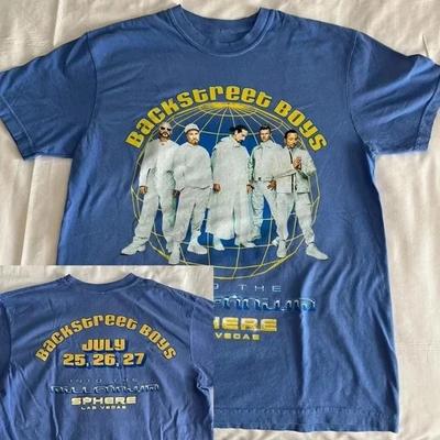 Merchandising esclusivo dei Backstreet Boys allo Sphere LV 2025 25,26,27 luglio T-shirt esclusiva