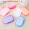 Portable Soap Paper Disposable Soap Paper Flakes Washing Cleaning Hand for Kitchen Toilet Outdoor Travel Camping Hiking