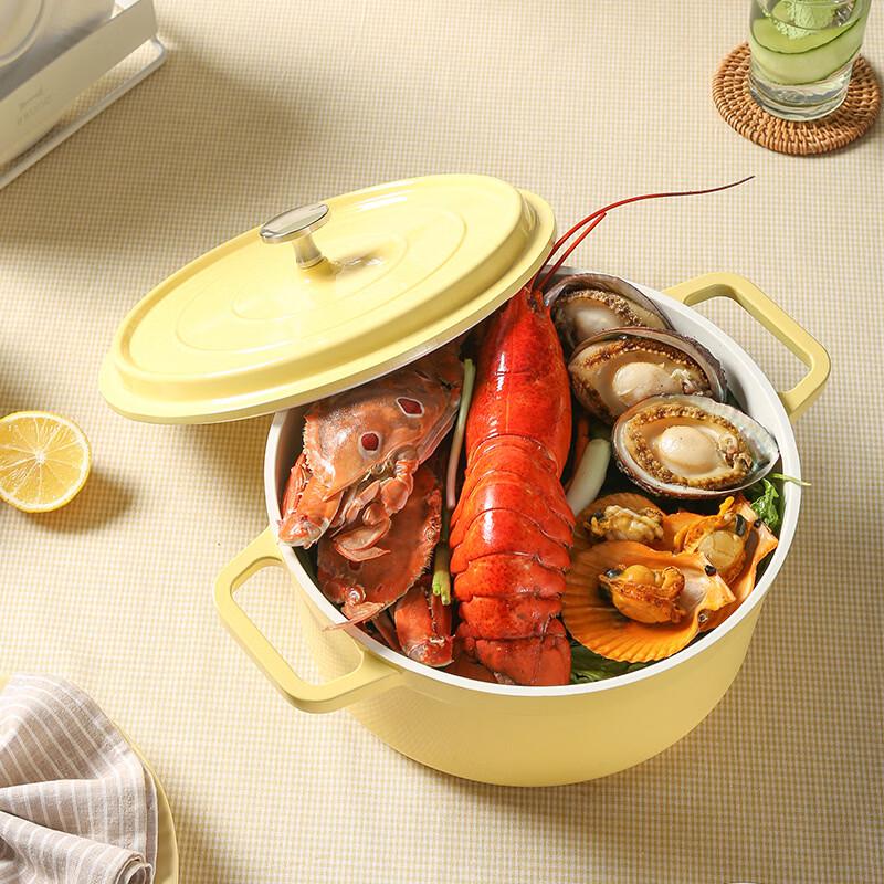 Enamel Micro-Pressure Stew Pot