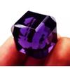 Taaffeite Cube Cut Stunning Violet Natural Loose Certified Gemstone