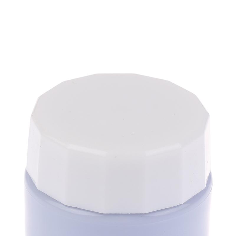 2 Pezzi 5ml Gel Tamponante per Unghie Vasetto Vuoto Porta Smalto per Unghie Dipinte Scatola di Imballaggio Manicure Organizzatore Colla UV Plastica Portatile