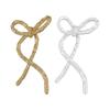 Trend Ribbon Bowknot Studs Earrings for Women Cartilage Ear Piercing Sweet Bows Ear Studs Stylish Ear Jewelry Accessory