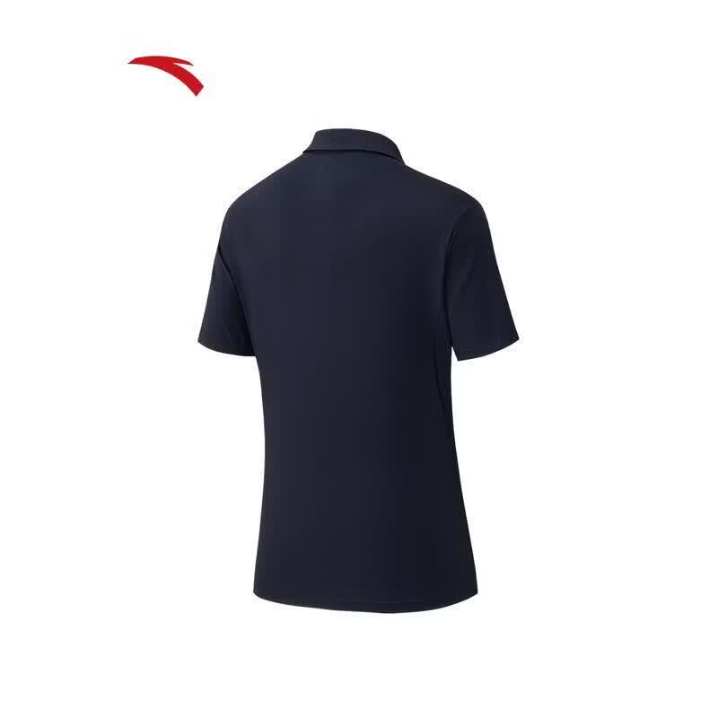 ANTA Women's Ice Yarn Loose Fit Polo Shirt