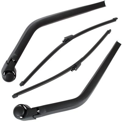 VW T5 Transporter 03-15 Rear Wiper Arm + Blade VERSION WITH DOORS Left + Right 2 Pcs. SET