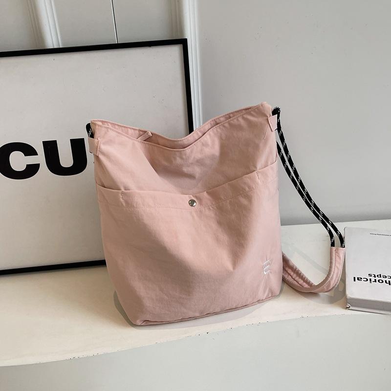 Холщовая сумка Женская сумка через плечо большой вместимости Сумка для покупок — фото 9