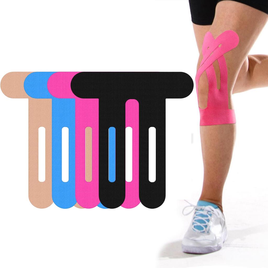 Sports, Fitness, Running, Knee Pads, Breathable, Waterproof, And Scratch-free Knee Care Patches, Pre-cut Knee Sports Tape 10pc