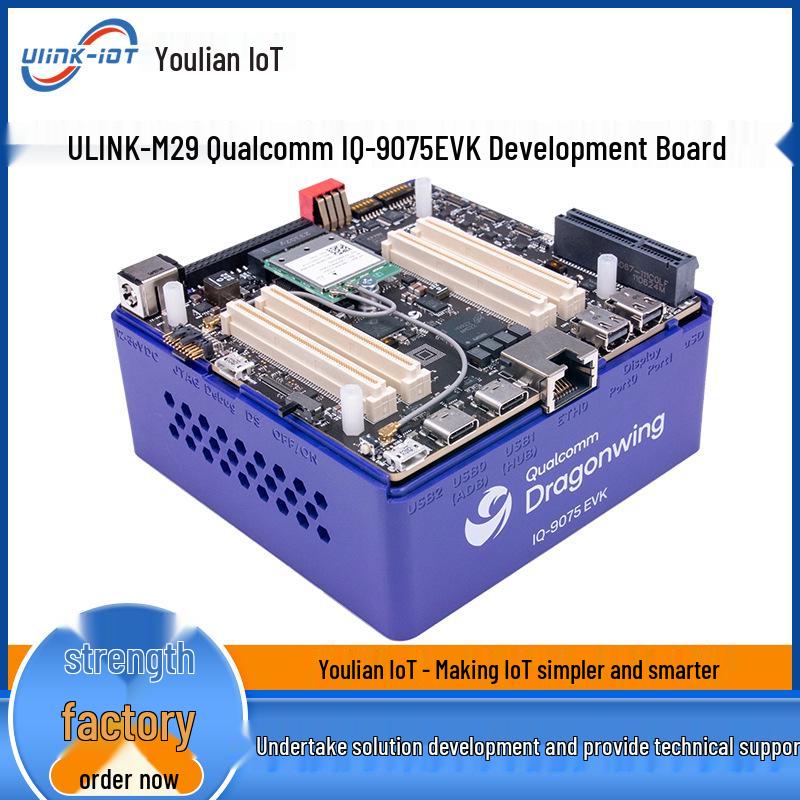 

Qualcomm IQ-9075/9100 AI Multimodal Vision Robotics Development Board
