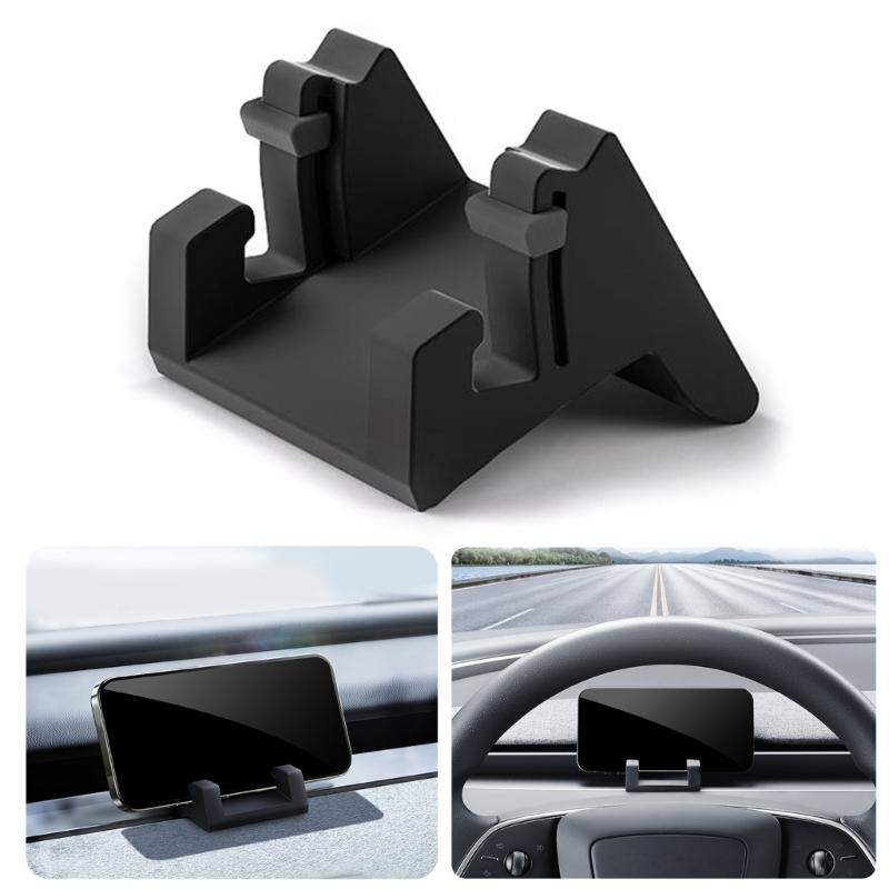 Dashboard Holder Stable Silicone Mount Bracket For Vehicle, Offer Secure and Adjustable Positioning for Enhanced Driving