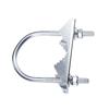 2PCS U-Bolt Mast Clamp Pole Bracket Pipe Mount for CB Ham TV For Yagi Wifi Antenna
