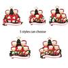 DIY Christmas Decorations for Home, family Figurine, Christmas Decorations for home, New Year 2022, Christmas Tree Decoration