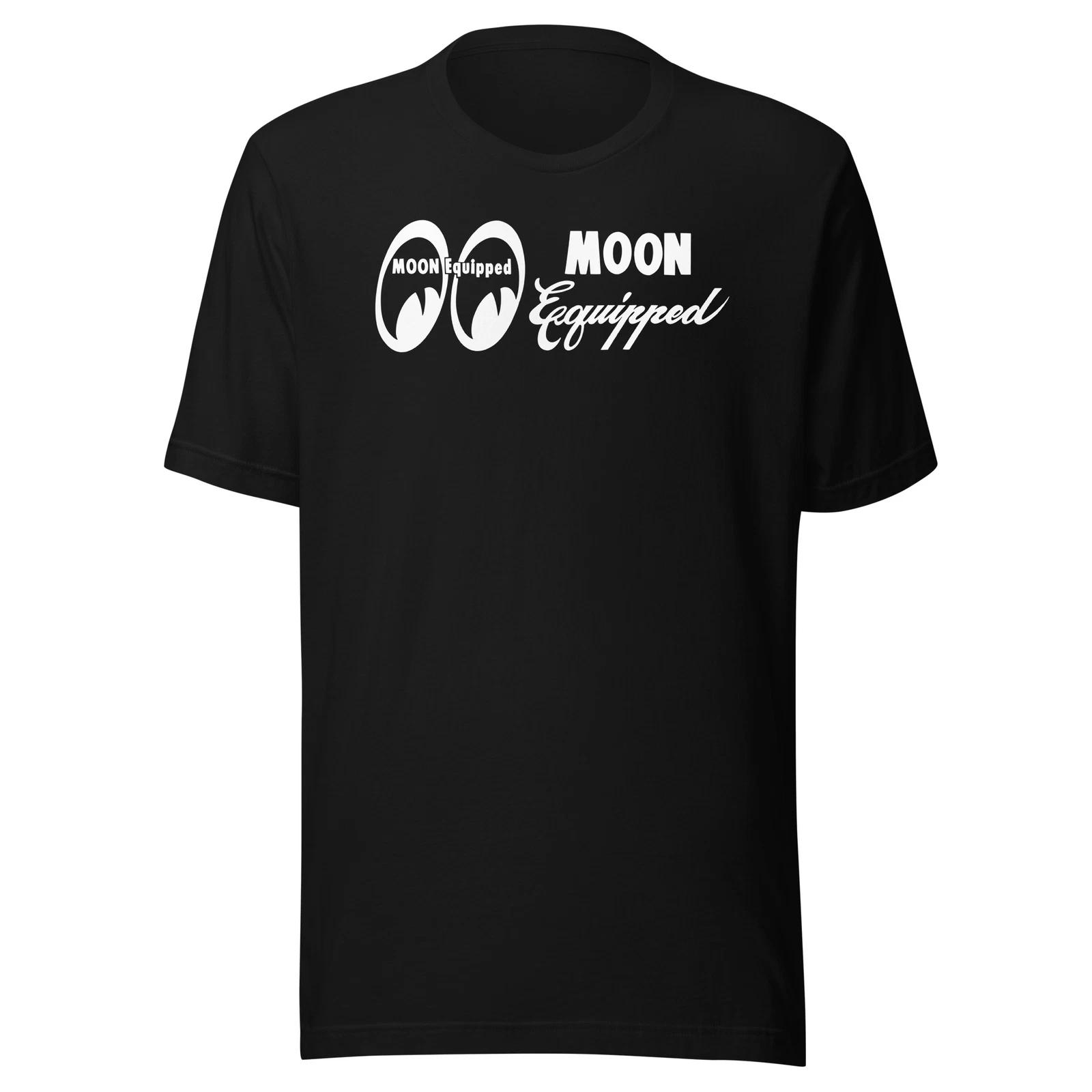 Mooneyes-Inspired Moon Equipped Logo Unisex Tee Limited S-5XL L