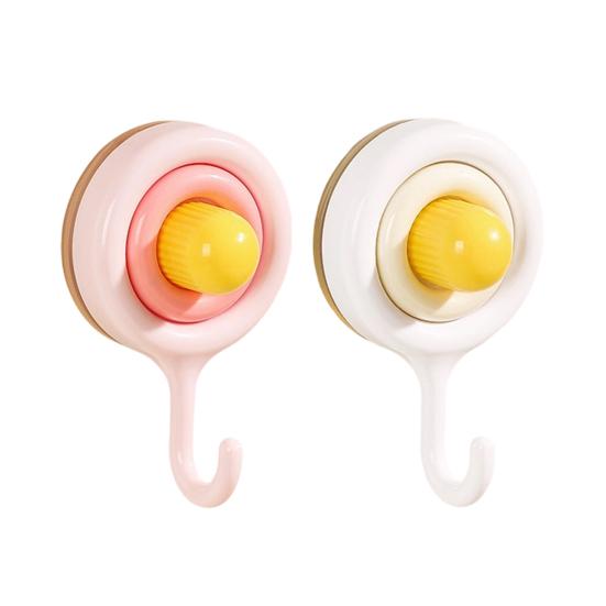 Saugnapf Wandhaken Abnehmbarer Wandhaken Wasserdichter Badezimmerhaken Eingang Schlafzimmer Kleider Schal Küche