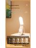 Rechargeable Eye-Friendly Desk Lamp: Magnetic Touch Night Light with Cool Light, Ideal for Dorms, Bedside Use, and Extended Battery Life