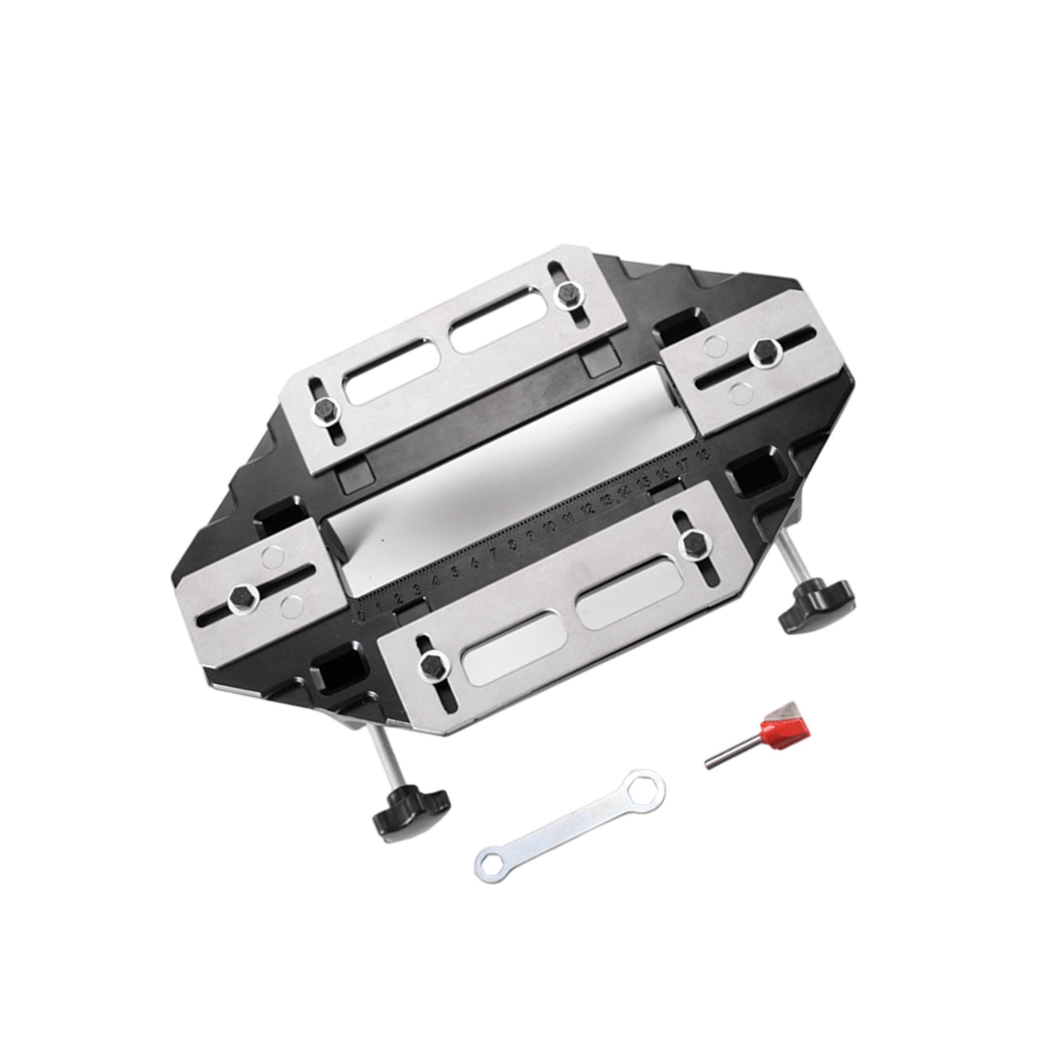 

Дверная петля, направляющая пластина для замка, инструмент для сверления отверстий под петлю, направляющая прорезь