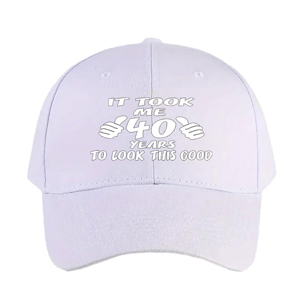 it took me years to look this good Woman Man Summer Baseball Cap Adjustable with Curved Brim Protection Sun Hats