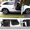 Universal Extended Car Step Aluminum Folding Ladder, U Shaped Slam Latch Foot Pegs