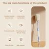 1/2Pcs 6-in-1 Water Bottle Cleaning Brush Food-Grade Bristles Multifunctional Bottles Straws Cups Mugs Scrubber Travel-Friendly Cleaning Tool