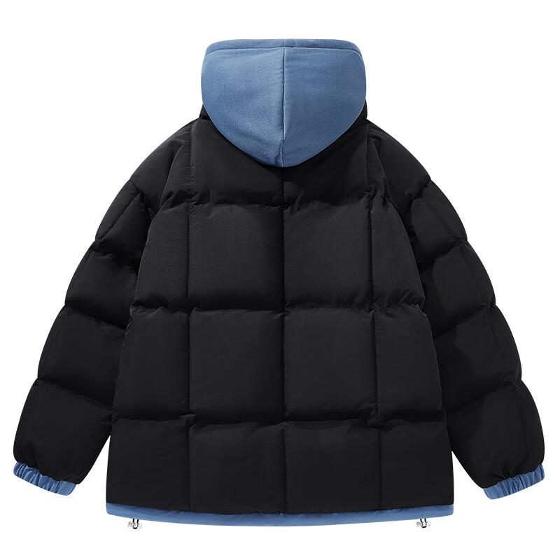 NASA GISS Men's Winter Hooded Puffer Jacket