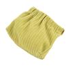 Travel Storage Bag Corduroy Design Mini Tab Closure Polyester Comfortable Touch Cosmetic Storage Bag Household Supply