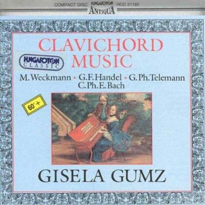 CD HANDEL; GUMZ, GISELA - Clavichord Music: Works By Wec  HCD31185 HUNGAROTON Japan ObiClassical Used