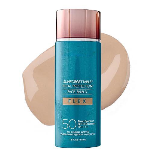 SPF50 Arcvédő Naptej 50ml Félmatt Színezett Napvédő Krém blue