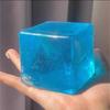 Soft Texture Ice Cube Squishy Toy Transparent Ice Cube Squeeze Toy  Sensory Play