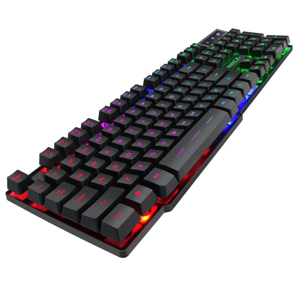 104 Keys Ergonomics Mechanical Green Shaft Metal Keyboard Waterproof and Dustproof Suspension Key Cap Design QOUP The Game Keyboard Supports Backlight 104 Keys Ergonomics Mechanical Green Shaft Metal Keyboard Waterproof and Dustproof Suspension Key Cap Design QOUP The Game Keyboard Supports Backlight