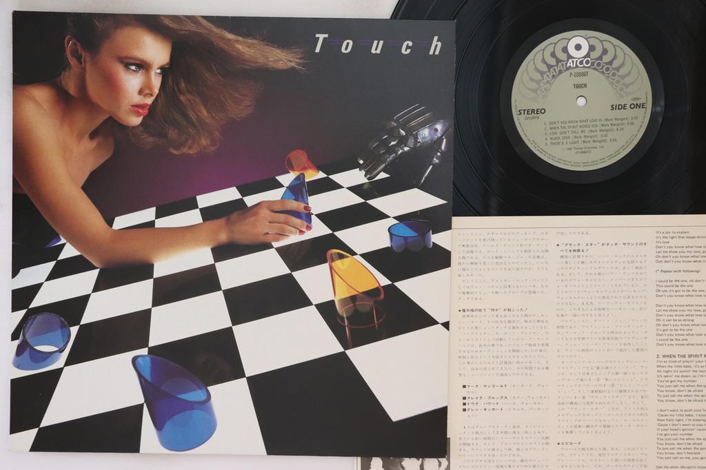 LP Record TOUCH - Touch P10886T ATCO 1980 Japan Rock Used