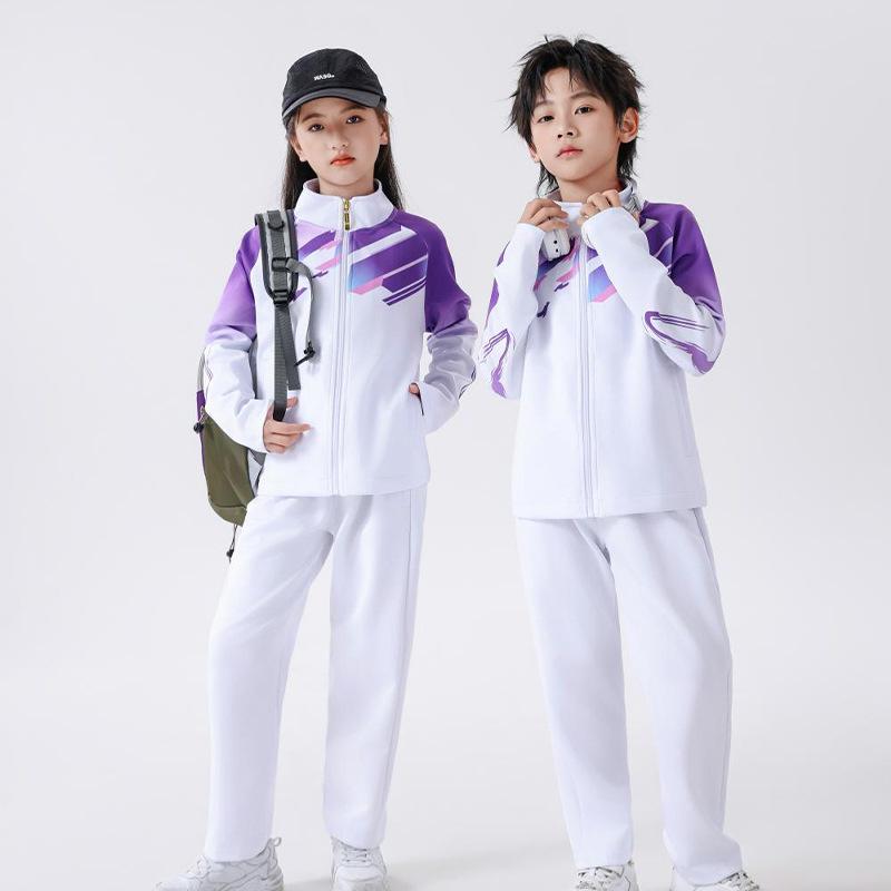 Adult & Child Sports Suit: Training Jacket, Coach Uniform, School Sports Meet Attire, Running Group Ceremony Outfit