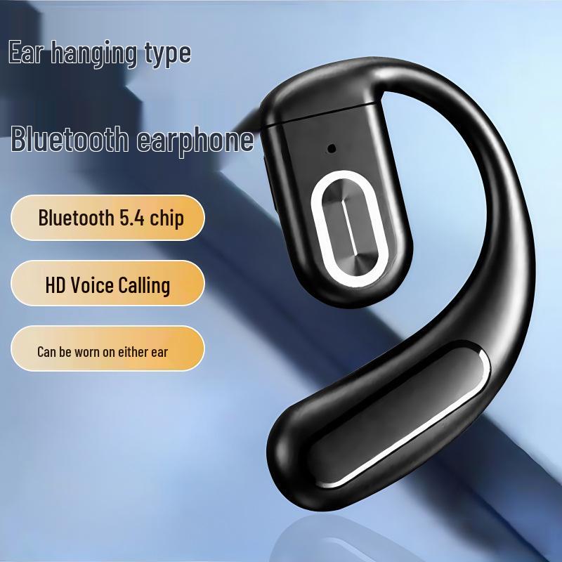 Wireless Noise-Cancelling Ear-Hook Bluetooth 5.4 Headset Z70