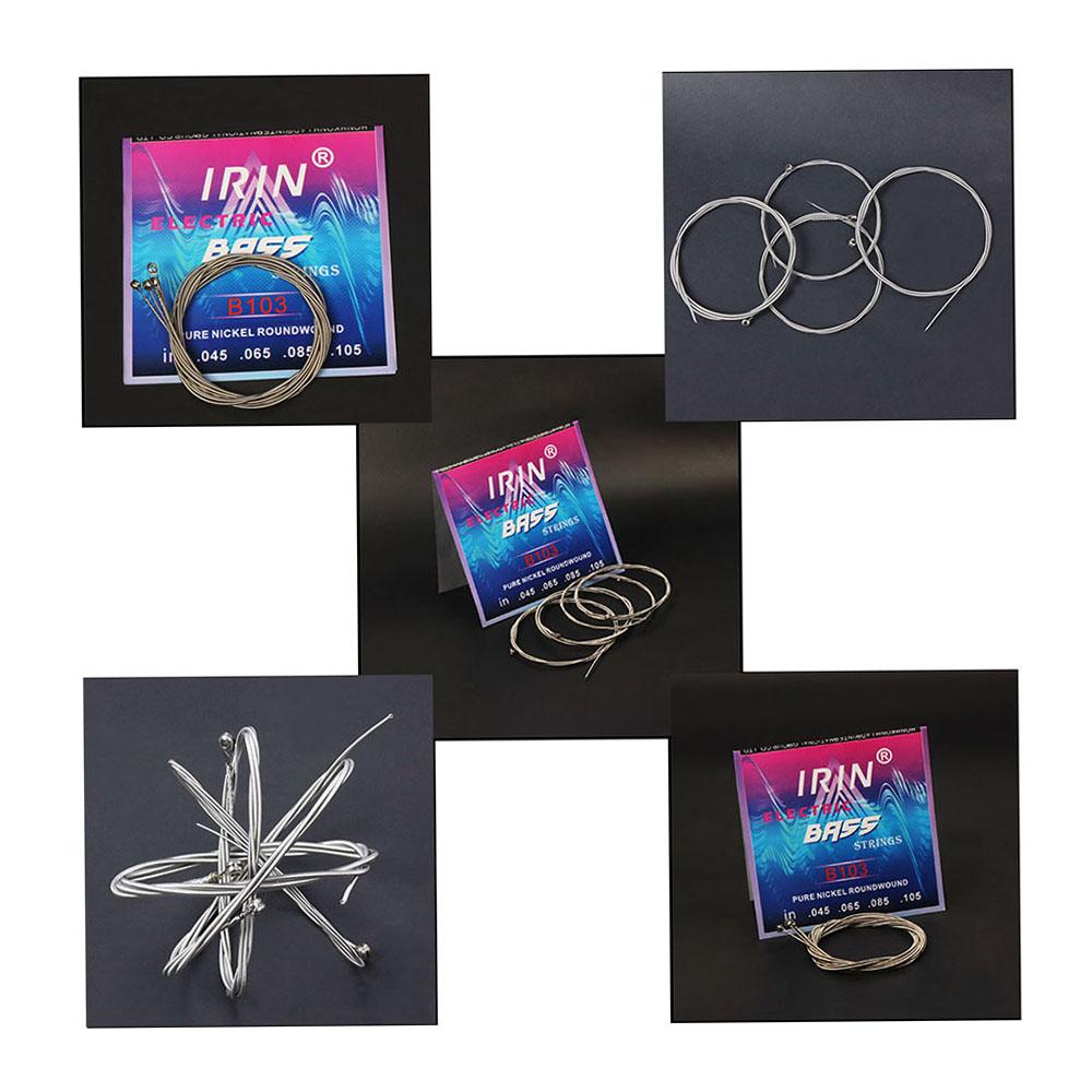 IRIN 4 String Electric Bass Guitar String Set Nickel Round Wound High Carbon Steel Core(1.14 2.67)