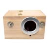 Paulownia & Pine Wood Bird Breeding Box Bird Cage Accessory Roost Box  For Cockatiel
